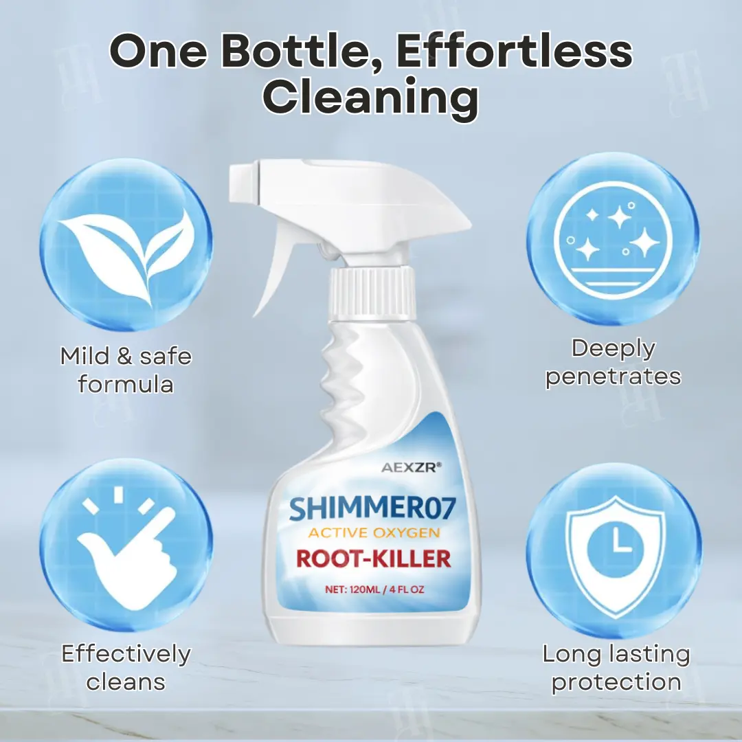 🔥 Moulds No More for 50% OFF in 24 Hours | AEXZR® Shimmer07 Active Oxygen Root-Killer