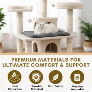 AEXZR® Self-Warming Pet Mat (𝟟𝟘% 𝕆𝔽𝔽 𝗘𝗡𝗗𝗦 𝗜𝗡 𝟭𝟬 𝗠𝗜𝗡𝗨𝗧𝗘𝗦)