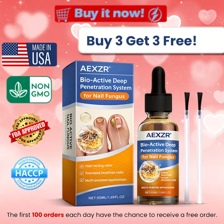 Valentine's Day Early Bird Special💕AEXZR® Bio-Active Deep Penetration System for Nail Fungus