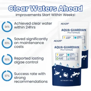 ✨ From Green to Clean Overnight! |⏱️ Crystal Clear in 24 Hours! | AEXZR® Aqua-Guardian Pro Formula